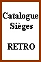 Catalogue Sièges RETRO