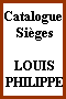 Catalogue Sièges LOUIS PHILIPPE